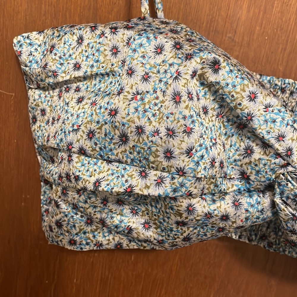 NWT Zara Floral Bra Top - Picture 2 of 8